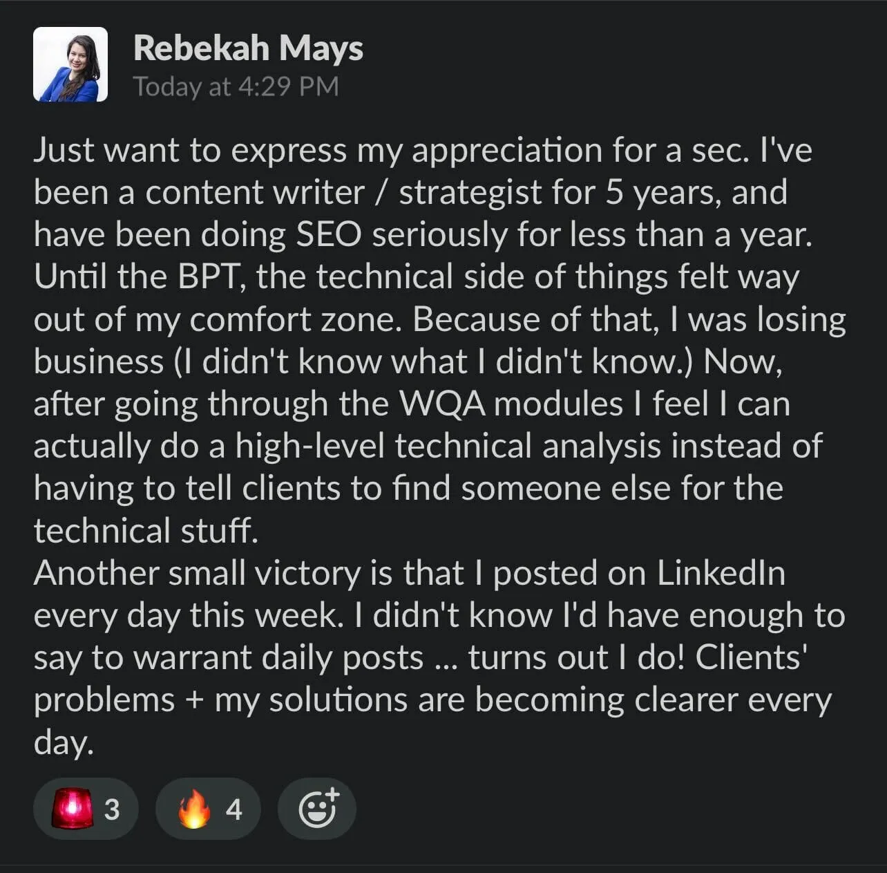 Blueprint member win