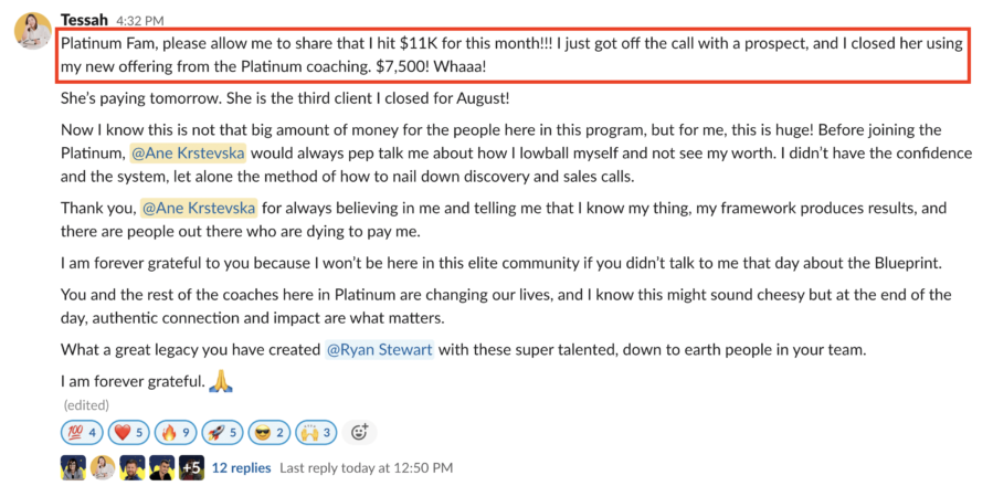 Blueprint member win