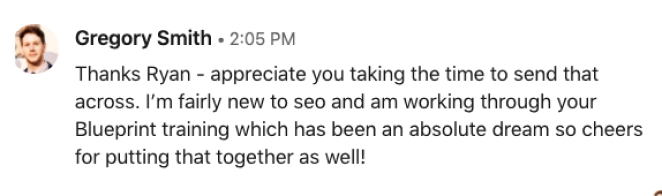 Blueprint member win