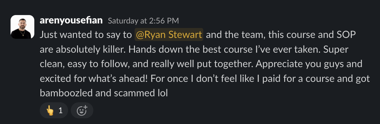 Blueprint member win