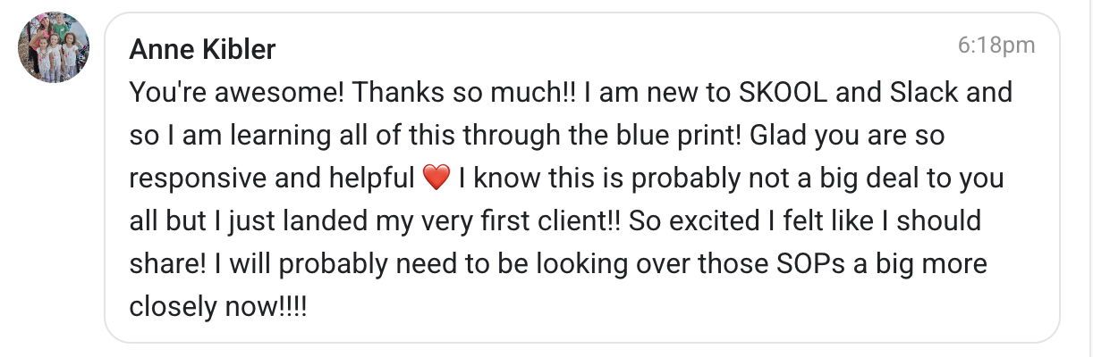 Blueprint member win